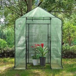 Idooka Pop-Up Plastic Greenhouses -Plants Sales Store Lifestyle26