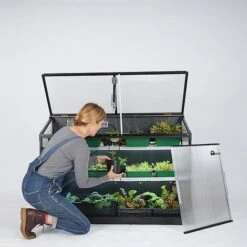 Sprout S14 - Climate Controlled Mini Greenhouse -Plants Sales Store S14withwoman