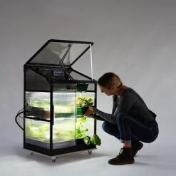 Sprout S6 - Climate Controlled Mini Greenhouse -Plants Sales Store S63 4dark