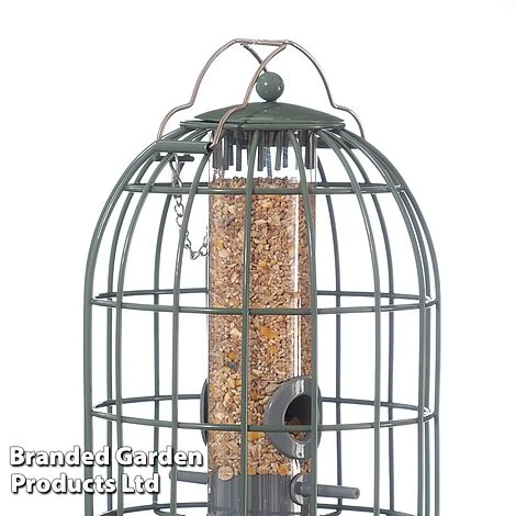 The Nuttery Squirrel-Proof Compact Seed Feeder Ocean Green 4 The Nuttery Squirrel-Proof Compact Seed Feeder Ocean Green - Image 2