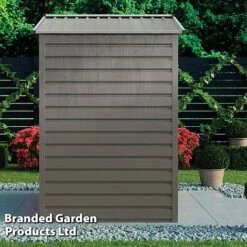 Waltons Apex Metal Shed 7 X 4.2FT -Plants Sales Store SHED APEXGREYA S47806