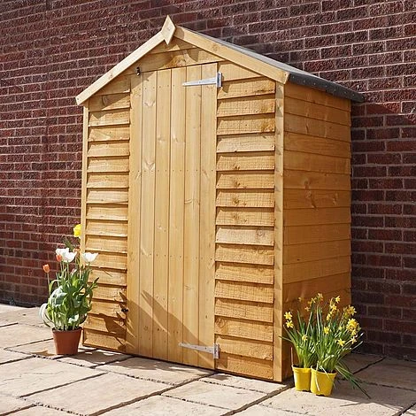 5 X 3 Waltons Overlap Apex Wooden Garden Shed 3 5 X 3 Waltons Overlap Apex Wooden Garden Shed