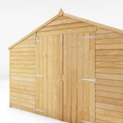 Waltons 5' X 10' Outdoor Wooden Overlap Apex Roof Garden Storage Shed Workshop 19 Waltons 5' X 10' Outdoor Wooden Overlap Apex Roof Garden Storage Shed Workshop -Plants Sales Store SI 001 001 0167 5x10 Overlap Apex Workshop Detail004