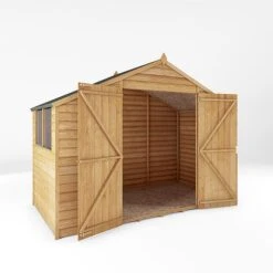Waltons 5' X 10' Outdoor Wooden Overlap Apex Roof Garden Storage Shed Workshop 23 Waltons 5' X 10' Outdoor Wooden Overlap Apex Roof Garden Storage Shed Workshop -Plants Sales Store SI 001 001 0167 5x10 Overlap Apex Workshop MainDO