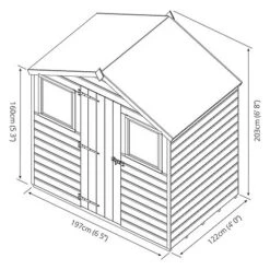 Waltons 4 X 6 Tongue And Groove Reverse Apex Garden Storage Shed 22 Waltons 4 X 6 Tongue And Groove Reverse Apex Garden Storage Shed -Plants Sales Store SI 001 003 0149 300dpi Spec Drawing