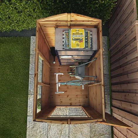 Waltons 6' X 4' Outdoor Tongue & Groove Repositionable Garden Shiplap Storage Shed 5 Waltons 6' X 4' Outdoor Tongue & Groove Repositionable Garden Shiplap Storage Shed - Image 3