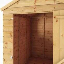 Waltons 6' X 4' Outdoor Tongue & Groove Repositionable Garden Windowless Shiplap Storage Shed 16 Waltons 6' X 4' Outdoor Tongue & Groove Repositionable Garden Windowless Shiplap Storage Shed -Plants Sales Store SI 001 003 0160 6x4 Dip Treated Shiplap Apex Detail002