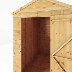 Waltons 7' X 5' Outdoor Tongue & Groove Repositionable Garden Windowless Shiplap Storage Shed -Plants Sales Store SI 001 003 0162 7x5 DipTreated Shiplap Apex Detail20003