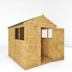 Waltons 8' X 6' Outdoor Tongue & Groove Repositionable Garden Shiplap Storage Shed 22 Waltons 8' X 6' Outdoor Tongue & Groove Repositionable Garden Shiplap Storage Shed -Plants Sales Store SI 001 003 0163 8x6 Shiplap Apex Single Door Detail004
