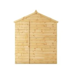Waltons 10' X 6' Outdoor Repositionable Windowless Garden Shiplap Tongue & Groove Garden Storage Shed -Plants Sales Store SI 001 003 0165 10x6 Dip Treated Shiplap Reverse Apex Left