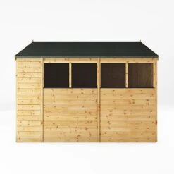 Waltons 10' X 8' Outdoor Tongue & Groove Repositionable Garden Shiplap Storage Shed 20 Waltons 10' X 8' Outdoor Tongue & Groove Repositionable Garden Shiplap Storage Shed -Plants Sales Store SI 001 003 0166 10x8 Dip Treated Shiplap Apex Left