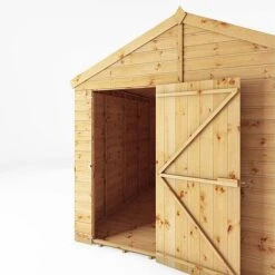 Waltons 10' X 8' Outdoor Tongue & Groove Repositionable Garden Windowless Shiplap Storage Shed 14 Waltons 10' X 8' Outdoor Tongue & Groove Repositionable Garden Windowless Shiplap Storage Shed -Plants Sales Store SI 001 003 0167 10x8 Dip Treated Shiplap Apex Detail001