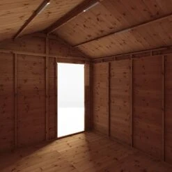 Waltons 10' X 8' Outdoor Tongue & Groove Repositionable Garden Windowless Shiplap Storage Shed 13 Waltons 10' X 8' Outdoor Tongue & Groove Repositionable Garden Windowless Shiplap Storage Shed -Plants Sales Store SI 001 003 0167 10x8 Dip Treated Shiplap Apex Detail002