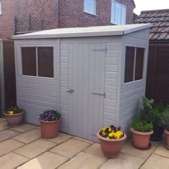 Waltons 8 X 4 Premium Shiplap Tongue And Groove Pent Roof Garden Storage Shed 16 Waltons 8 X 4 Premium Shiplap Tongue And Groove Pent Roof Garden Storage Shed -Plants Sales Store SI 001 004 0028208x420Pent20Shed20Unit20300dpi20 20painted1