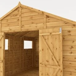 Waltons 12' X 10' Premium Shiplap Apex Workshop -Plants Sales Store SI 001 004 0096 12x10 Shiplap TG Workshop Studio Detail001