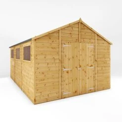 Waltons 15' X 10' Premium Shiplap Apex Workshop -Plants Sales Store SI 001 004 0098 15x10 Premium Shiplap Apex Workshop MainDC