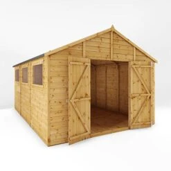 Waltons 15' X 10' Premium Shiplap Apex Workshop -Plants Sales Store SI 001 004 0098 15x10 Premium Shiplap Apex Workshop MainDO