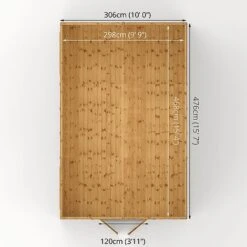 Waltons 16' X 10' Outdoor Premium Shiplap Tongue & Groove Apex Roof Garden Storage Workshop Shed 21 Waltons 16' X 10' Outdoor Premium Shiplap Tongue & Groove Apex Roof Garden Storage Workshop Shed -Plants Sales Store SI 001 004 0099 Apex Variant Floor20Plan