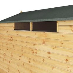 Waltons 8' X 6' Outdoor Shiplap Tongue & Groove Apex Roof Garden Security Storage Shed -Plants Sales Store SI 001 004 0117 8x6 Security Shed Detail001