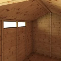 Waltons 8' X 6' Outdoor Shiplap Tongue & Groove Apex Roof Garden Security Storage Shed -Plants Sales Store SI 001 004 0117 8x6 Security Shed Detail003