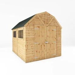 Waltons 10' X 8' Premium Shiplap Tongue And Groove Dutch Barn Garden Workshop Storage Shed 22 Waltons 10' X 8' Premium Shiplap Tongue And Groove Dutch Barn Garden Workshop Storage Shed -Plants Sales Store SI 001 004 0120 10x8 DT Premium Shiplap Dutch Barn DD MainDC