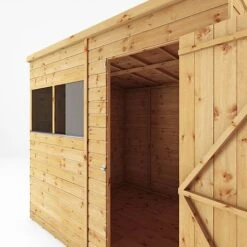 Waltons 8' X 6' Outdoor Tongue & Groove Pent Roof Modular Repositionable Shiplap Garden Storage Shed 16 Waltons 8' X 6' Outdoor Tongue & Groove Pent Roof Modular Repositionable Shiplap Garden Storage Shed -Plants Sales Store SI 001 004 0125 8x6 Shiplap Pent Detail001