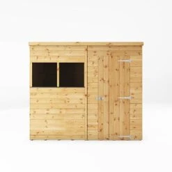 Waltons 8' X 6' Outdoor Tongue & Groove Pent Roof Modular Repositionable Shiplap Garden Storage Shed 18 Waltons 8' X 6' Outdoor Tongue & Groove Pent Roof Modular Repositionable Shiplap Garden Storage Shed -Plants Sales Store SI 001 004 0125 8x6 Shiplap Pent Front