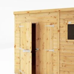 Waltons 10 X 6 Premium Shiplap Tongue And Groove Pent Roof Garden Storage Shed 15 Waltons 10 X 6 Premium Shiplap Tongue And Groove Pent Roof Garden Storage Shed -Plants Sales Store SI 001 004 0128 10x6 Premium Shiplap Pent Detail0022