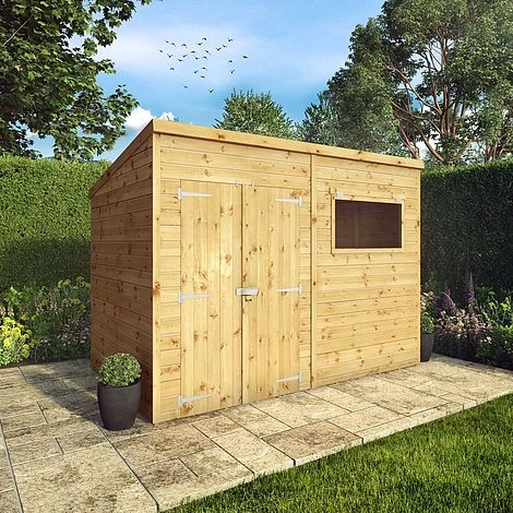 Waltons 10 X 6 Premium Shiplap Tongue And Groove Pent Roof Garden Storage Shed 4 Waltons 10 X 6 Premium Shiplap Tongue And Groove Pent Roof Garden Storage Shed - Image 2