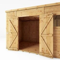 Waltons 12' X 8' Premium Shiplap Pent Roof Garden Shed 18 Waltons 12' X 8' Premium Shiplap Pent Roof Garden Shed -Plants Sales Store SI 001 004 0132 12x8 Premium Shiplap Pent Detail002