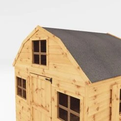 Waltons 6 X 6 Honeypot Dutch Barn Wooden Shiplap Tongue And Groove Garden Playhouse -Plants Sales Store SI 002 001 0009 Dutch Barn Playhouse Detail005