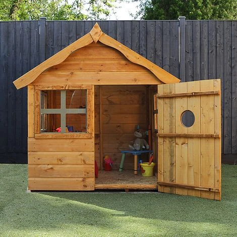 Waltons 4 X 4 Snug Apex Garden Wooden Playhouse 5 Waltons 4 X 4 Snug Apex Garden Wooden Playhouse - Image 3