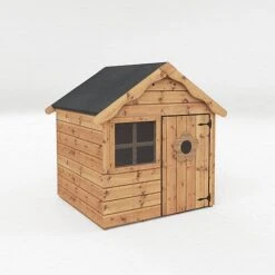 Waltons 4 X 4 Snug Apex Garden Wooden Playhouse 13 Waltons 4 X 4 Snug Apex Garden Wooden Playhouse -Plants Sales Store SI 002 002 0001 Snug Playhouse Perspective Studio 2