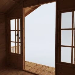 Waltons 8' X 8' Apex Summerhouse With Veranda -Plants Sales Store SI 003 001 0005 8x8 Wessex Summerhouse Detail002