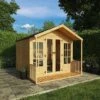 Waltons 10' X 8' Apex Summerhouse With Veranda -Plants Sales Store SI 003 001 0006 10x8 Wessex Summerhouse MG2D MainDC