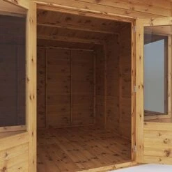 Waltons 8 X 8 Wooden Garden Shiplap Tongue And Groove Helios Summerhouse Garden Room -Plants Sales Store SI 003 001 0008 8x8 Helios Summerhouse Detail001