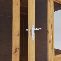 Waltons 8 X 8 Wooden Garden Shiplap Tongue And Groove Helios Summerhouse Garden Room -Plants Sales Store SI 003 001 0008 8x8 Helios Summerhouse Detail004