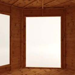 Waltons 8 X 8 Wooden Shiplap Tongue And Groove Premier Corner Summerhouse Garden Room -Plants Sales Store SI 003 001 0038 8x8 Premium Corner Summerhouse Studio Detail003