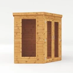Waltons 11' X 7' Corner Summerhouse With Side Shed 20 Waltons 11' X 7' Corner Summerhouse With Side Shed -Plants Sales Store SI 003 001 0064 11x7 Corner Summerhouse with Side Shed Studio Left