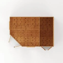 Waltons 12' X 8' Corner Summerhouse With Side Shed 15 Waltons 12' X 8' Corner Summerhouse With Side Shed -Plants Sales Store SI 003 001 0078 12x8 Corner Summerhouse with Side Shed Studio Plan