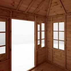 Waltons 8' X 6' Hip Roof Summerhouse 15 Waltons 8' X 6' Hip Roof Summerhouse -Plants Sales Store SI 003 001 0082 8x6 Clover Summerhouse Detail002