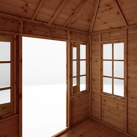 Waltons 8' X 6' Hip Roof Summerhouse 6 Waltons 8' X 6' Hip Roof Summerhouse - Image 4