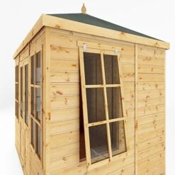 Waltons 8' X 6' Hip Roof Summerhouse 17 Waltons 8' X 6' Hip Roof Summerhouse -Plants Sales Store SI 003 001 0082 8x6 Clover Summerhouse Detail004