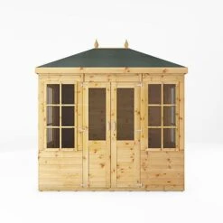 Waltons 8' X 6' Hip Roof Summerhouse 18 Waltons 8' X 6' Hip Roof Summerhouse -Plants Sales Store SI 003 001 0082 8x6 Clover Summerhouse Front