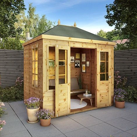 Waltons 8' X 6' Hip Roof Summerhouse 3 Waltons 8' X 6' Hip Roof Summerhouse