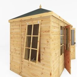 Waltons 12' X 6' Hip Roof Summerhouse -Plants Sales Store SI 003 001 0083 12x6 Clover Summerhouse Detail003