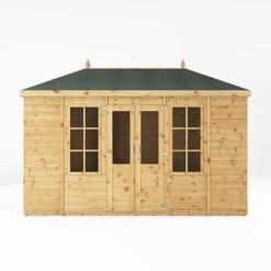 Waltons 12' X 6' Hip Roof Summerhouse -Plants Sales Store SI 003 001 0083 12x6 Clover Summerhouse Front