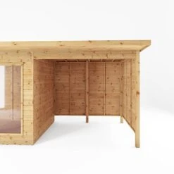 Waltons 18 X 6 Maine Pent Wooden Garden Summerhouse With Patio Area Shiplap Tongue And Groove 18 Waltons 18 X 6 Maine Pent Wooden Garden Summerhouse With Patio Area Shiplap Tongue And Groove -Plants Sales Store SI 003 001 0091 Summerhouse DT Shiplap Pent 18x6 Patio Area Detail001