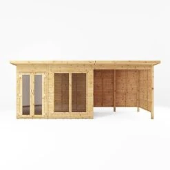 Waltons 18 X 6 Maine Pent Wooden Garden Summerhouse With Patio Area Shiplap Tongue And Groove 21 Waltons 18 X 6 Maine Pent Wooden Garden Summerhouse With Patio Area Shiplap Tongue And Groove -Plants Sales Store SI 003 001 0091 Summerhouse DT Shiplap Pent 18x6 Patio Area Front