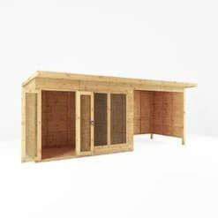 Waltons 18 X 6 Maine Pent Wooden Garden Summerhouse With Patio Area Shiplap Tongue And Groove 22 Waltons 18 X 6 Maine Pent Wooden Garden Summerhouse With Patio Area Shiplap Tongue And Groove -Plants Sales Store SI 003 001 0091 Summerhouse DT Shiplap Pent 18x6 Patio Area MainDO